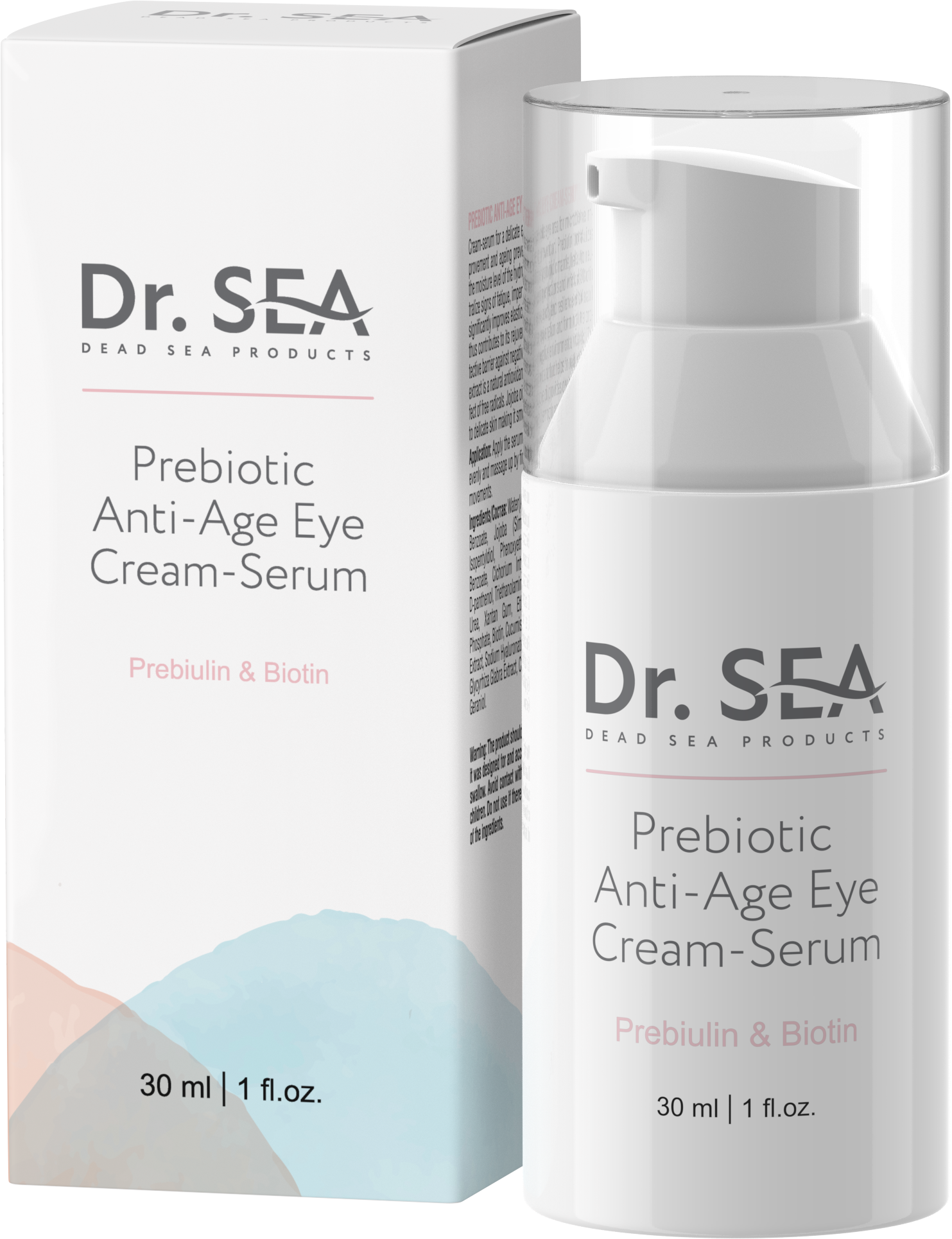 PREBIOTIC ANTI-AGE EYE CREAM-SERUM, 30 ml