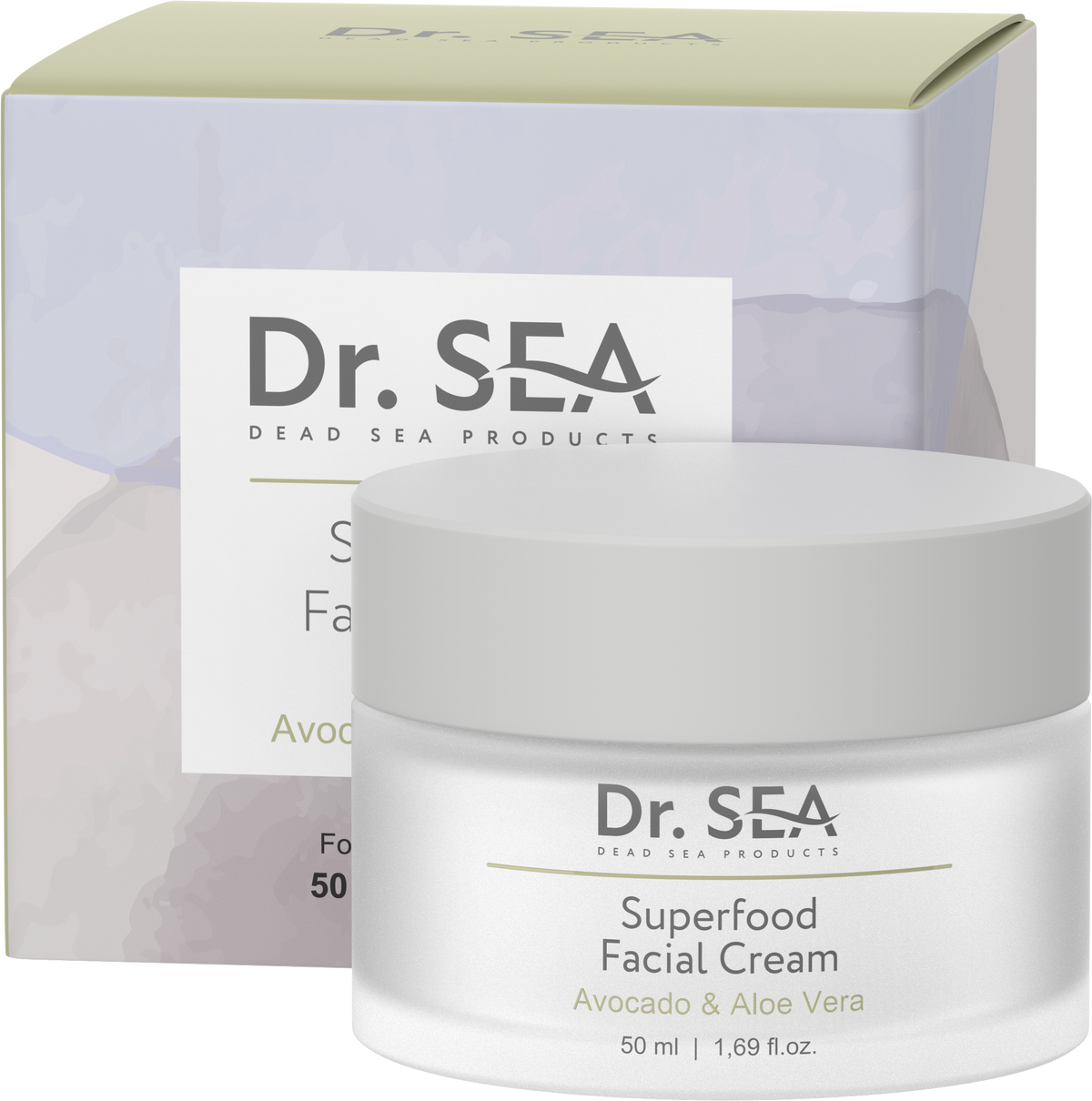 Superfood Facial Cream - Avocado & Aloe Vera - 50 ml