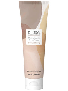 Crème pour les pieds multivitaminée - Cannelle & ginseng