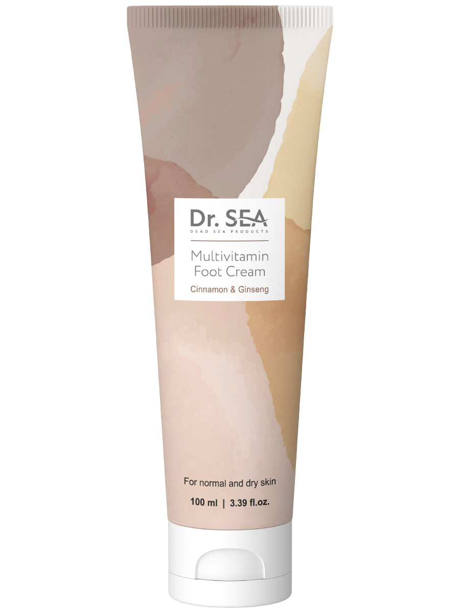 Crème pour les pieds multivitaminée - Cannelle & ginseng