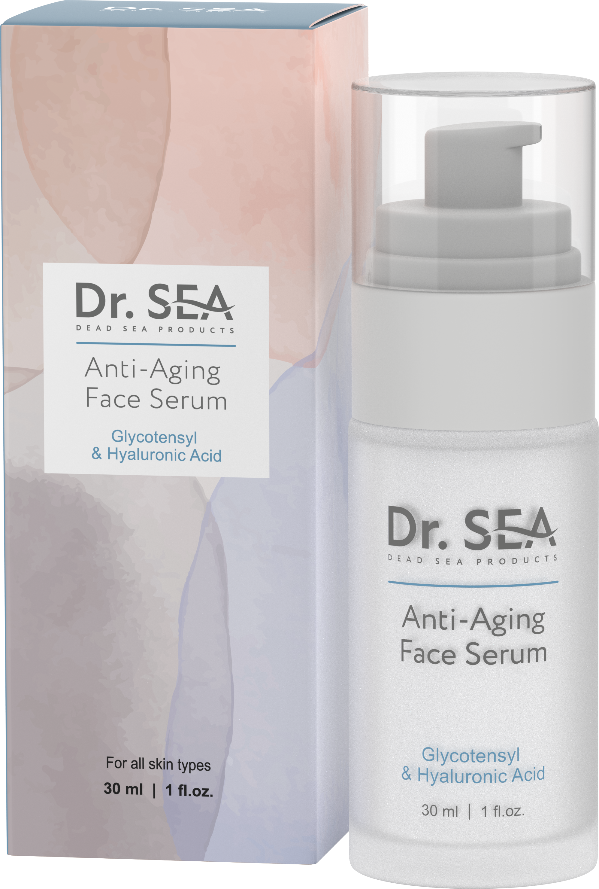 ANTI-AGING FACE SERUM - GLYCOTENSYL & HYALURONIC ACID, 30 ml