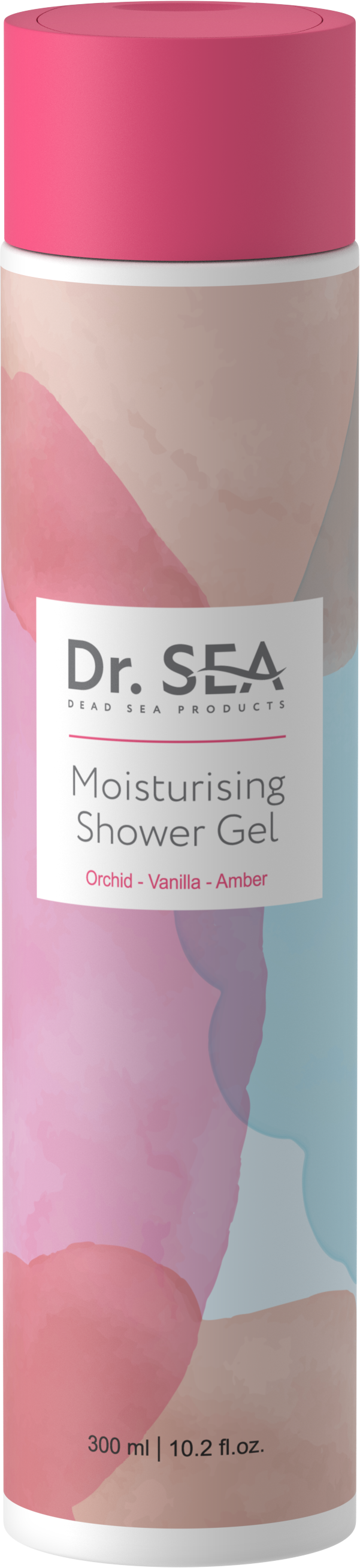 MOISTURISING SHOWER GEL ORCHID - VANILLA - AMBER, 300 ml