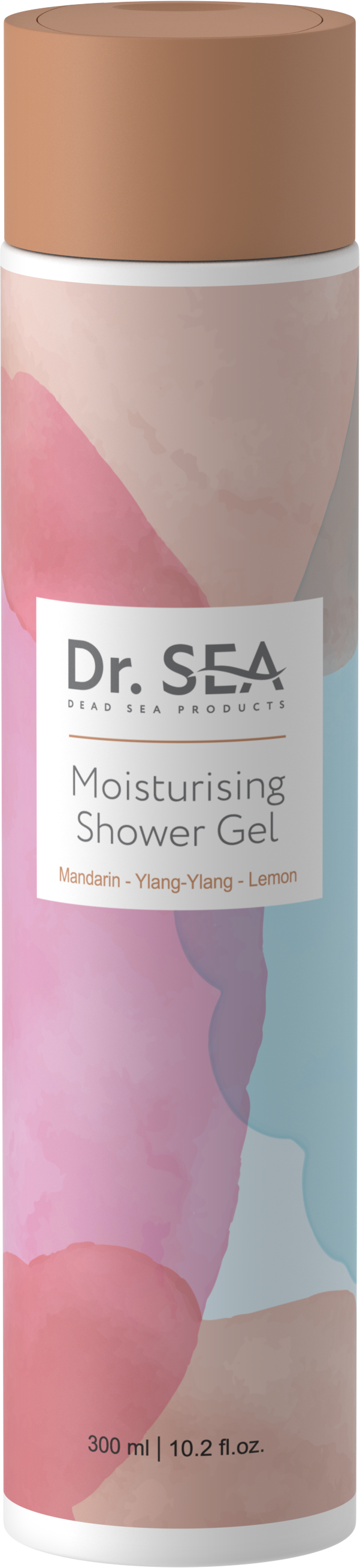 MOISTURISING SHOWER GEL MANDARIN - YLANG-YLANG - LEMON, 300 ml