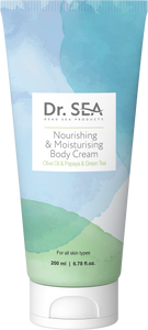 NOURISHING & MOISTURISING BODY CREAM – OLIVE OIL &  PAPAYA & GREEN TEA