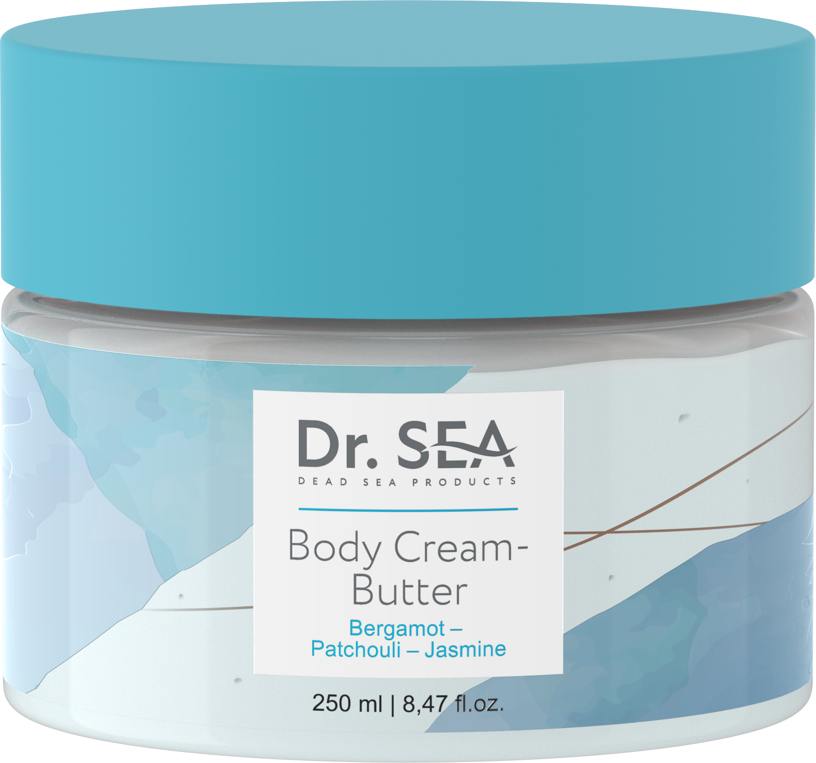BODY CREAM - BUTTER BERGAMOT - PATCHOULI - JASMINE, 250 ml