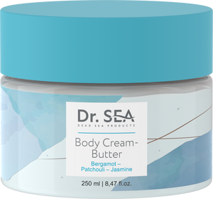 BODY CREAM - BUTTER BERGAMOT - PATCHOULI - JASMINE, 250 ml