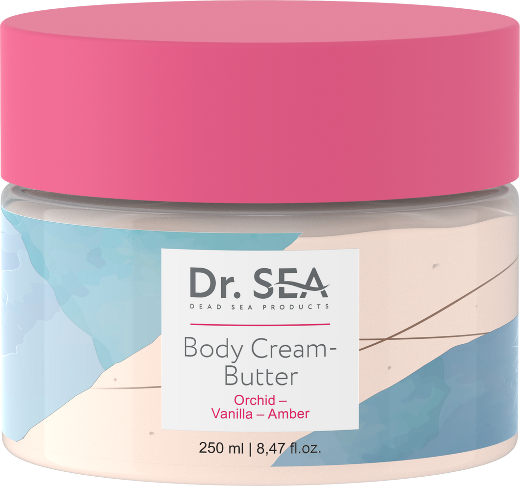 BODY CREAM - BUTTER ORCHID - VANILLA - AMBER, 250 ml