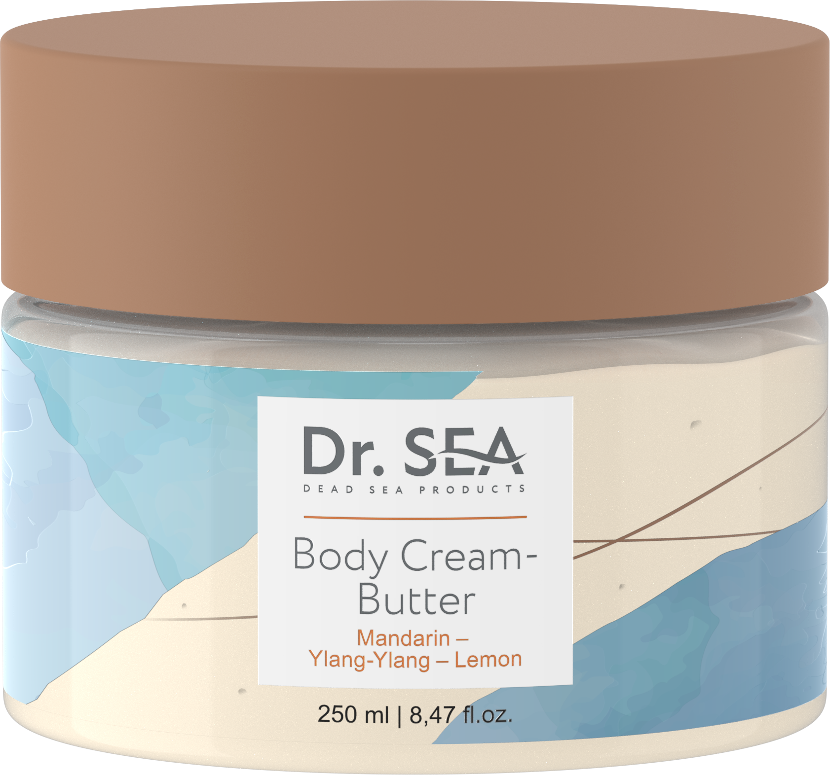 BODY CREAM - BUTTER MANDARIN - YLANG-YLANG - LEMON, 250 ml