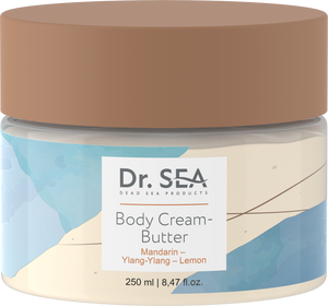 BODY CREAM - BUTTER MANDARIN - YLANG-YLANG - LEMON, 250 ml