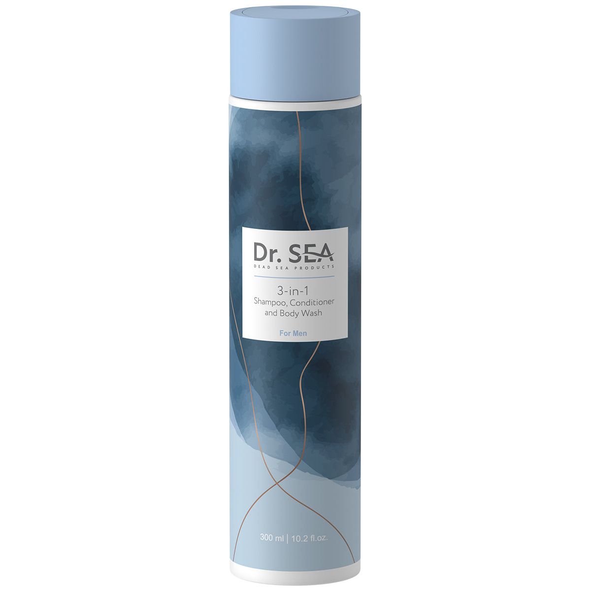 3 - IN - 1 FOR MEN: SHAMPOO, CONDITIONER AND BODY WASH, 300 ml