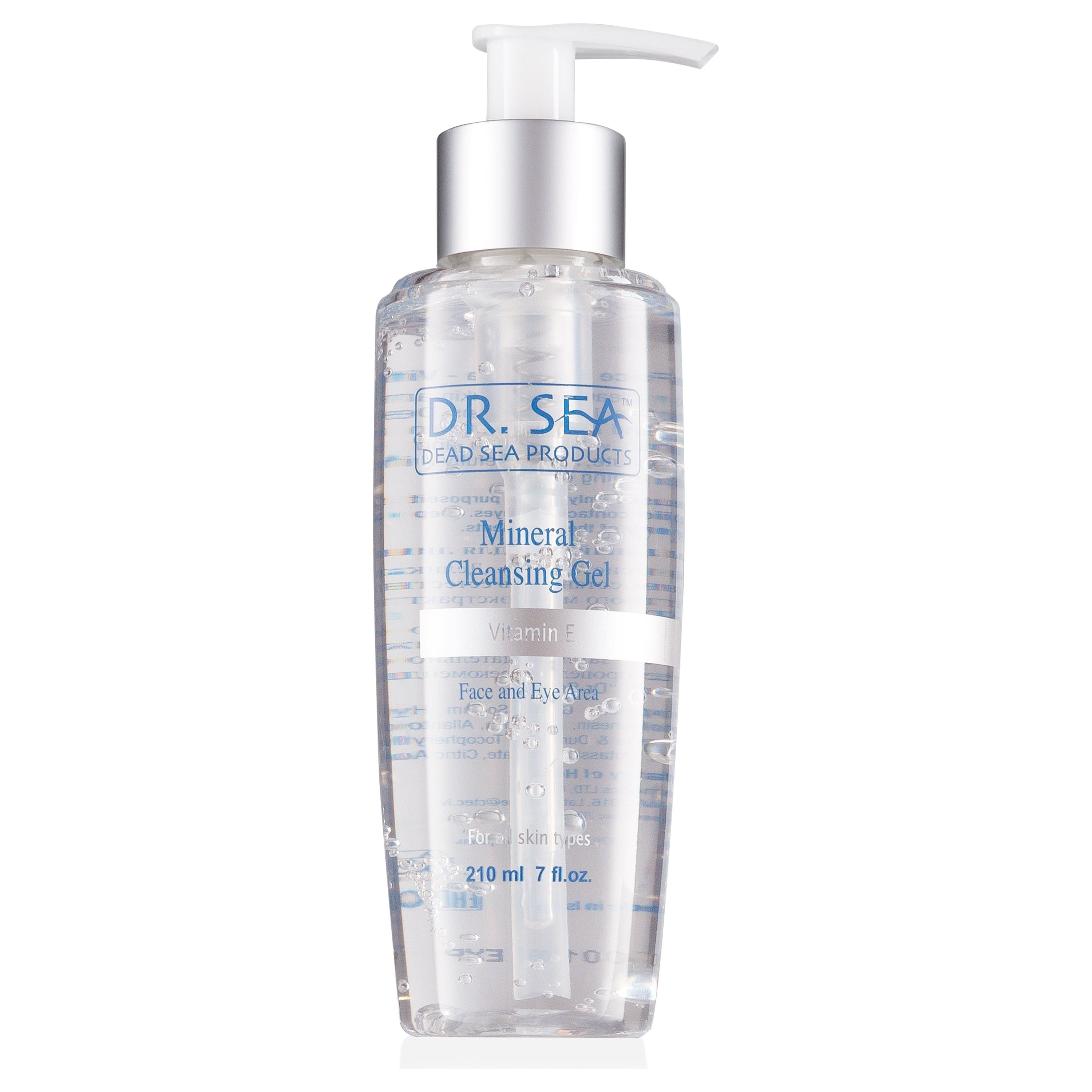 Mineral Facial & Eyes Cleansing Gel - 3 IN 1 - Vitamin E