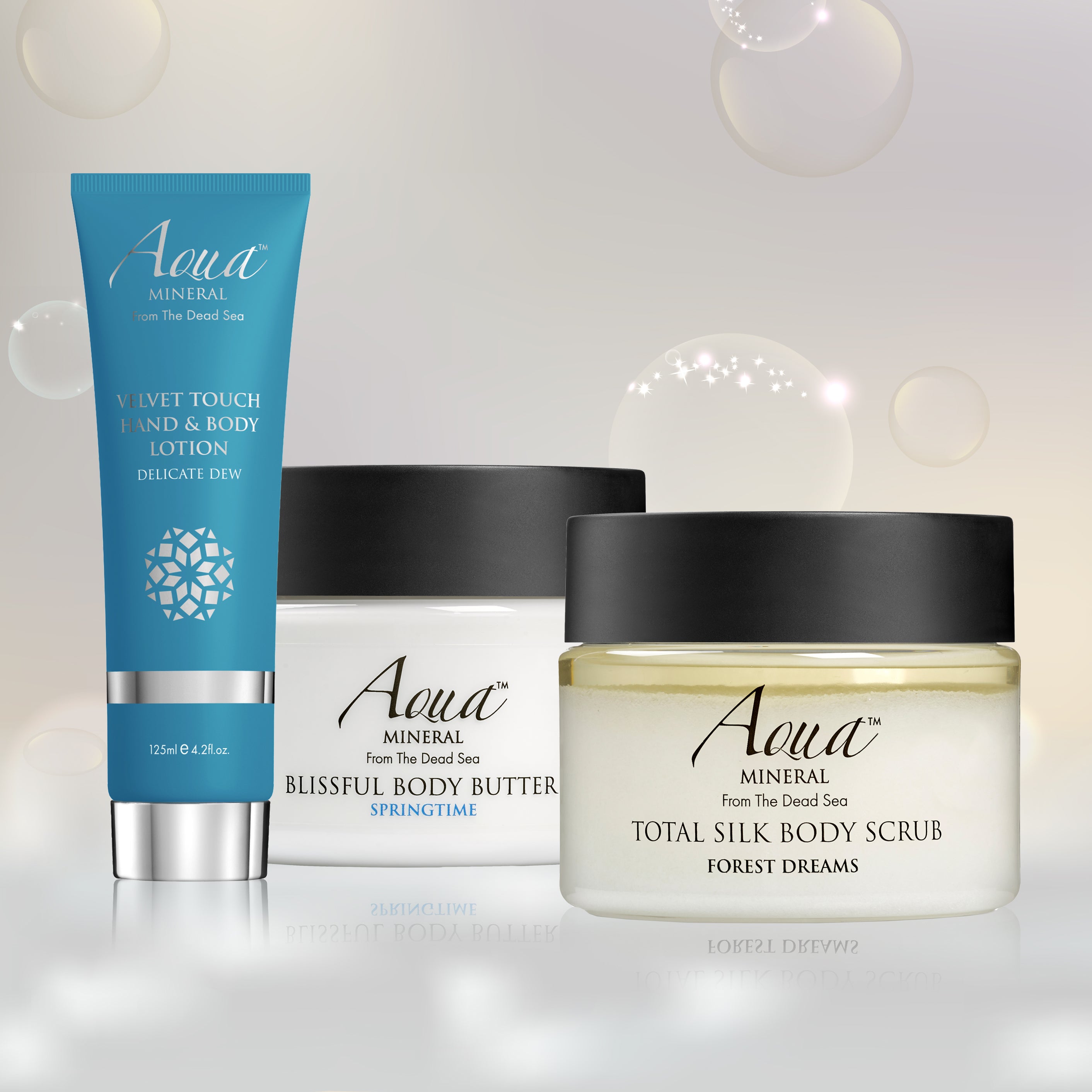 SET Body Scrub &  Body Butter & Hand Cream