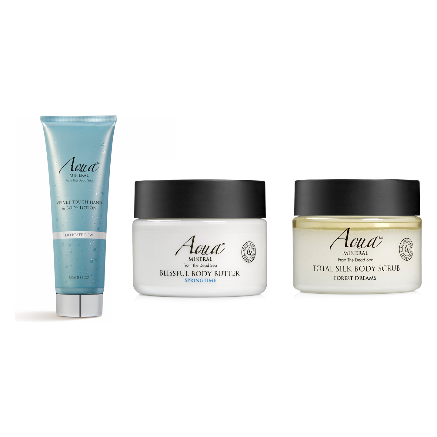 SET Body Scrub &  Body Butter & Hand Cream