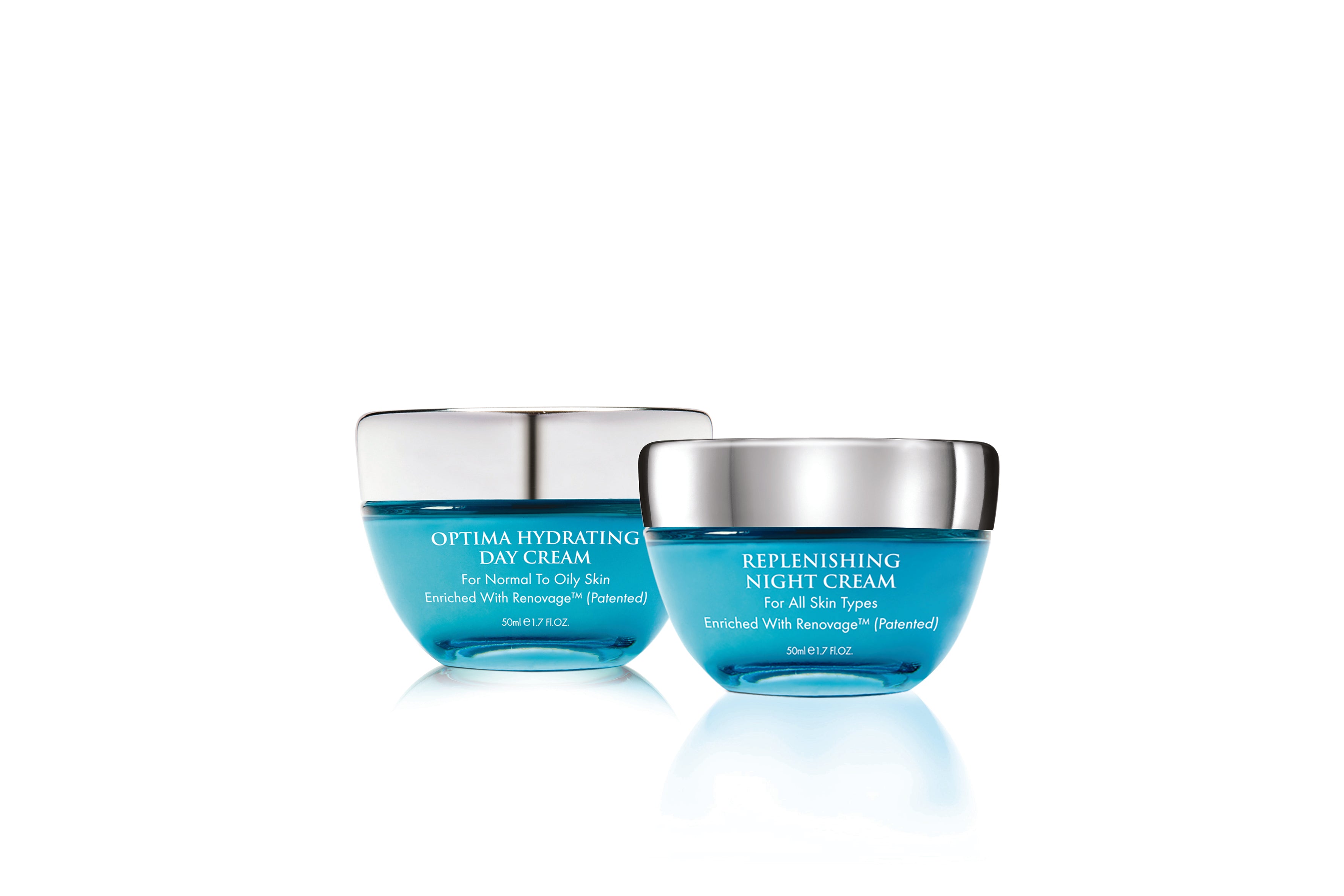 Aquamineral - SET Day cream normal to oily & Night Cream