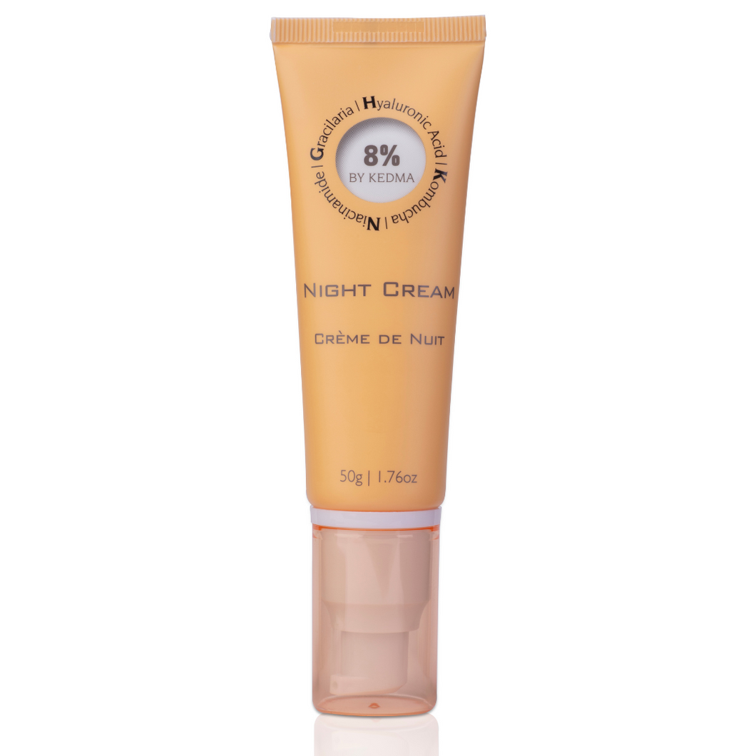 Crème de nuit 8% By Kedma - 50 g