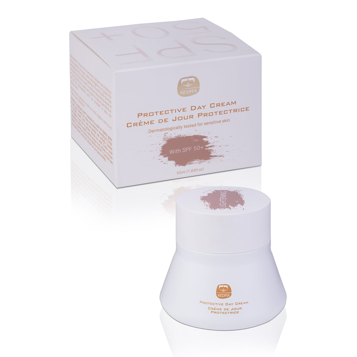Kedma Lightening Protective Day Cream with SPF 50+ -50 ml