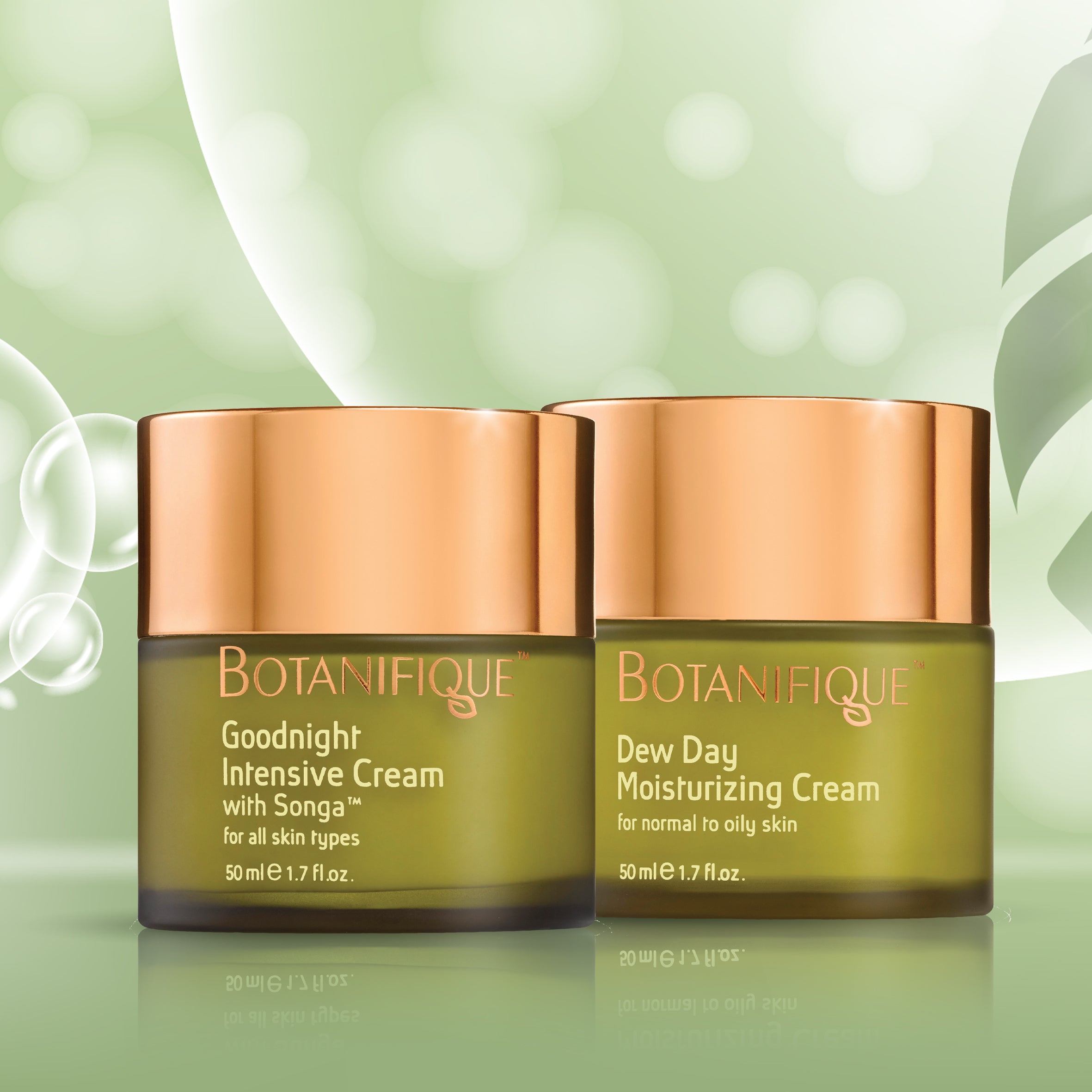 Duo Crème de Jour peaux normales à grasses et Creme de Nuit