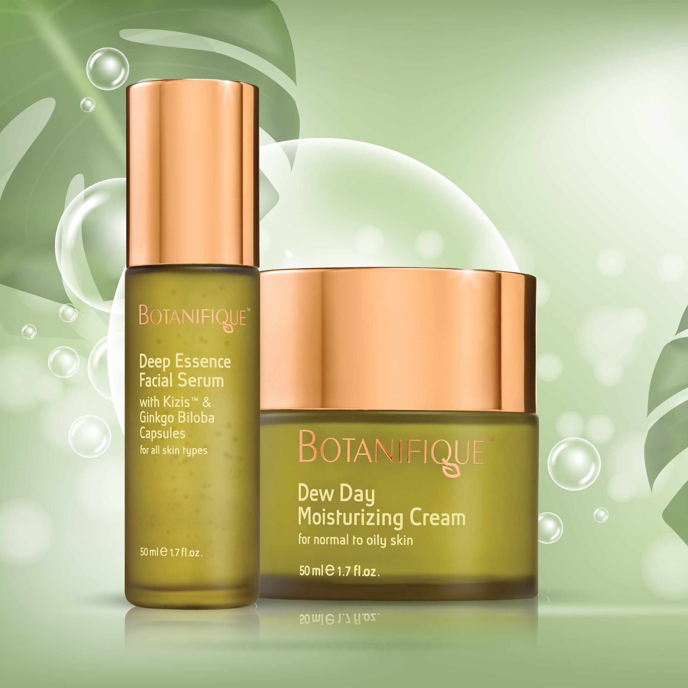 SET Day cream normal to oily & Deep essence serum