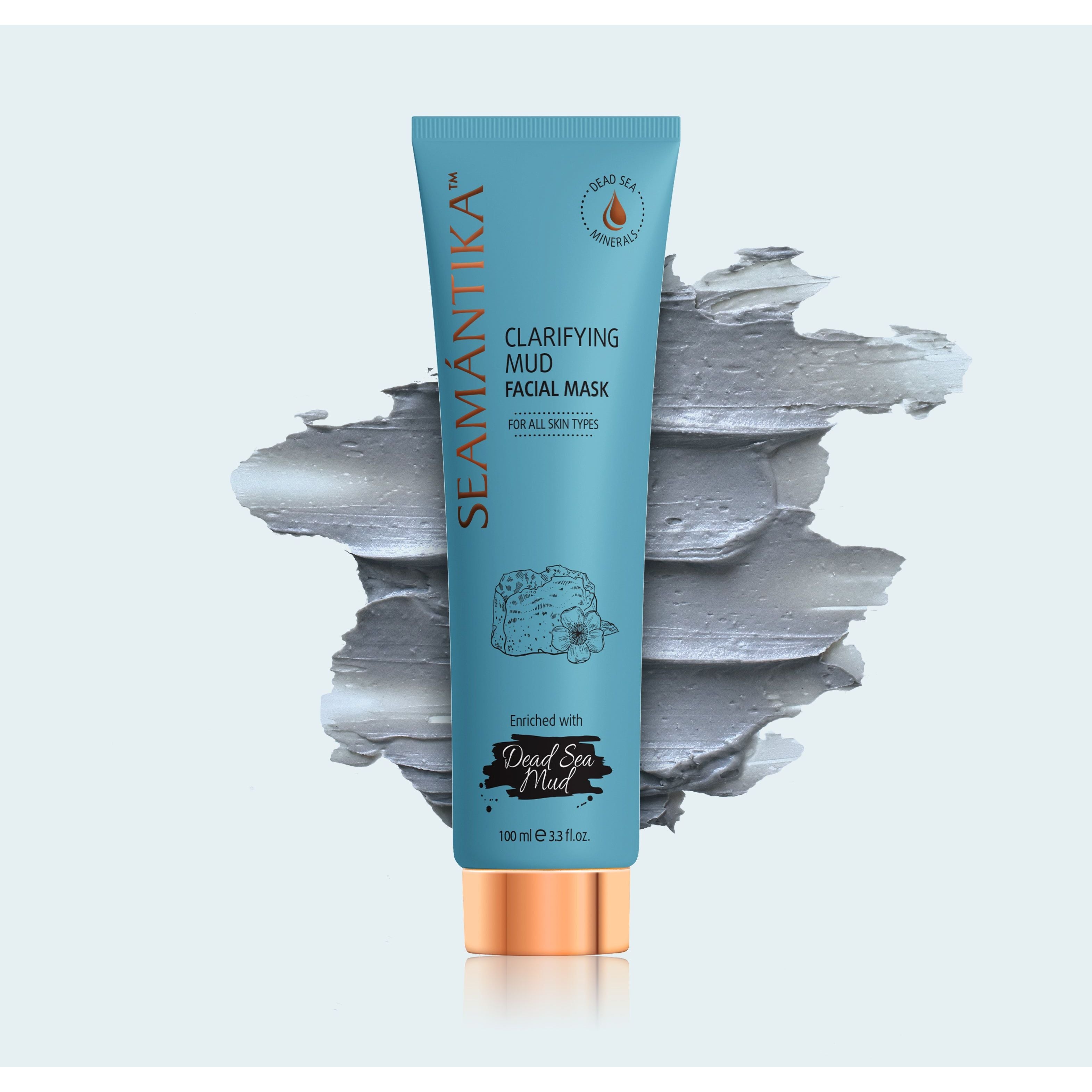 Masque Facial Purifiant à la Boue de la Mer Morte – Pour Tous Types de Peau