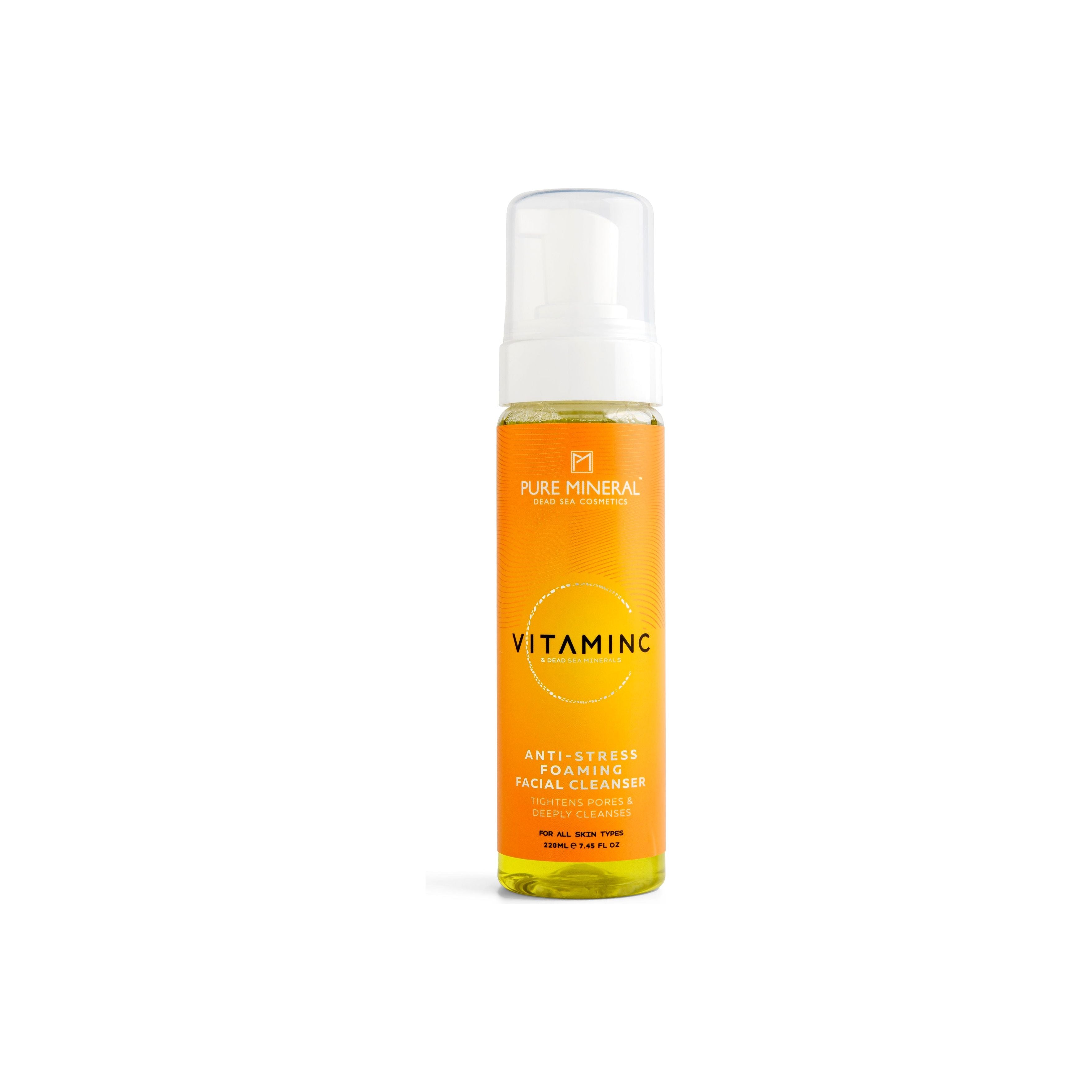 anti-stress foaming facial cleanser
