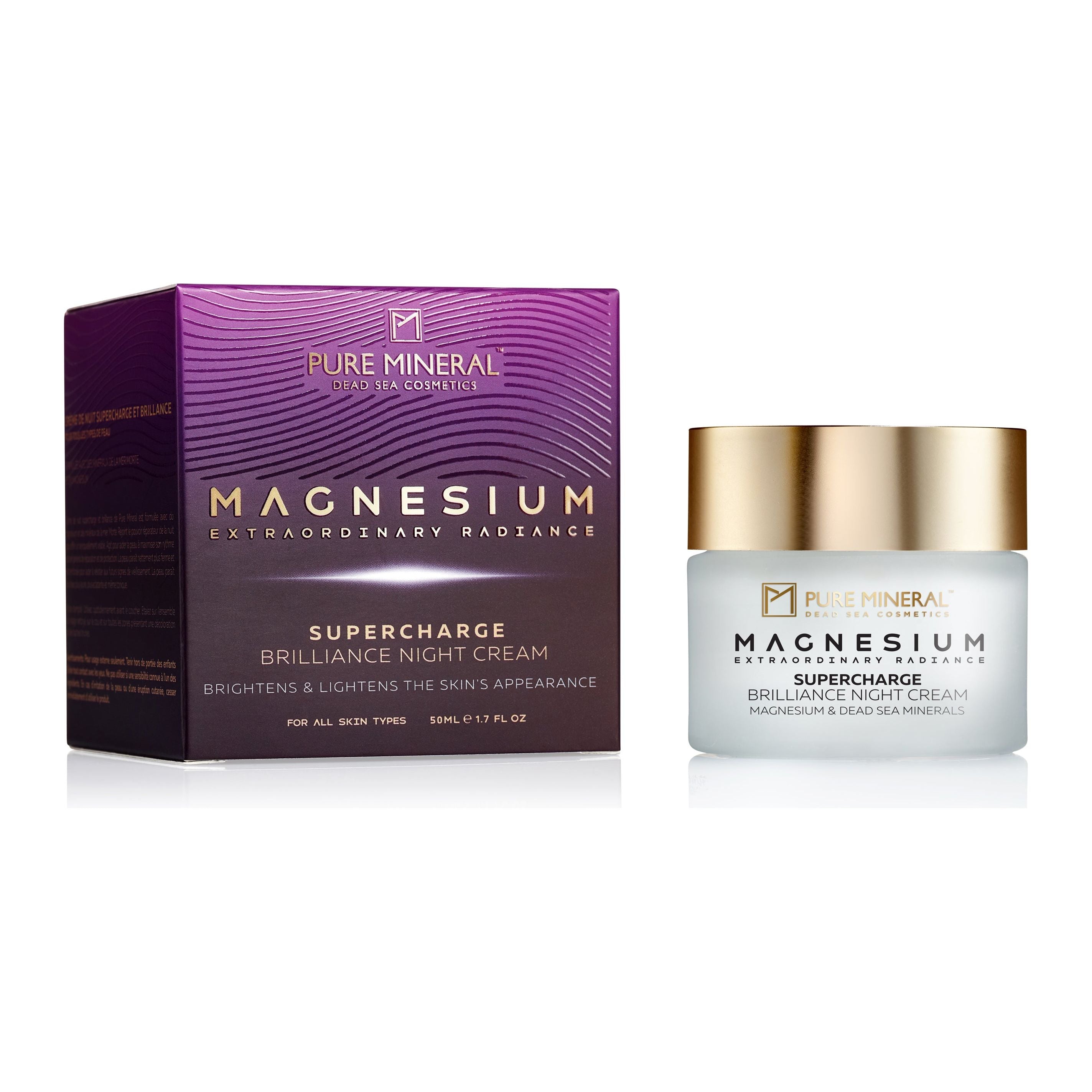 MAGNESIUM SUPERCHARGE BRILLIANCE NIGHT CREAM 50ML