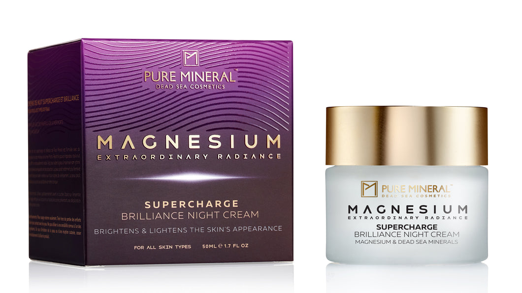 Crème de nuit éclat supercharge au magnésium 50ML