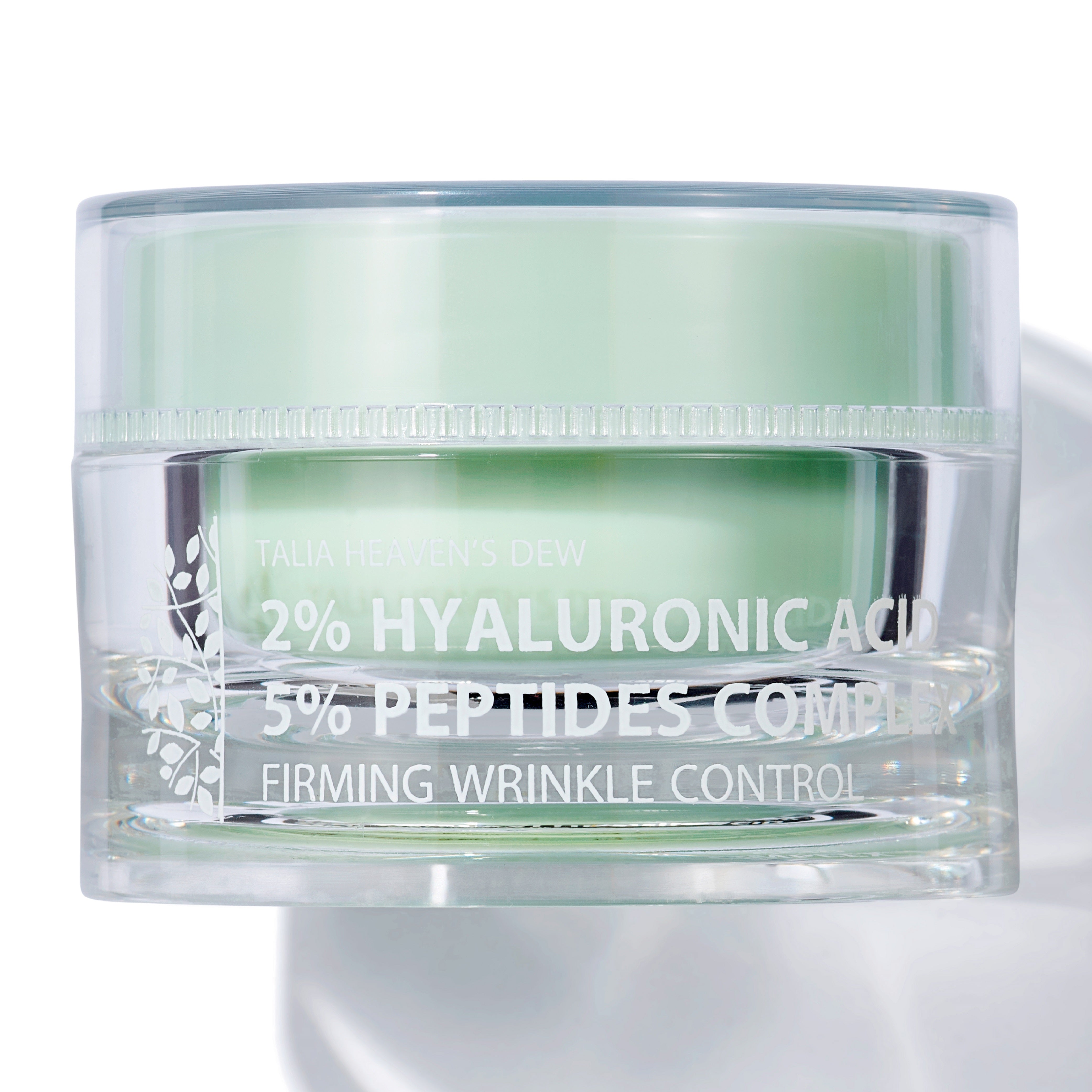 Crème Lissante Anti-Rides au Complexe de Peptides et à l'Acide Hyaluronique