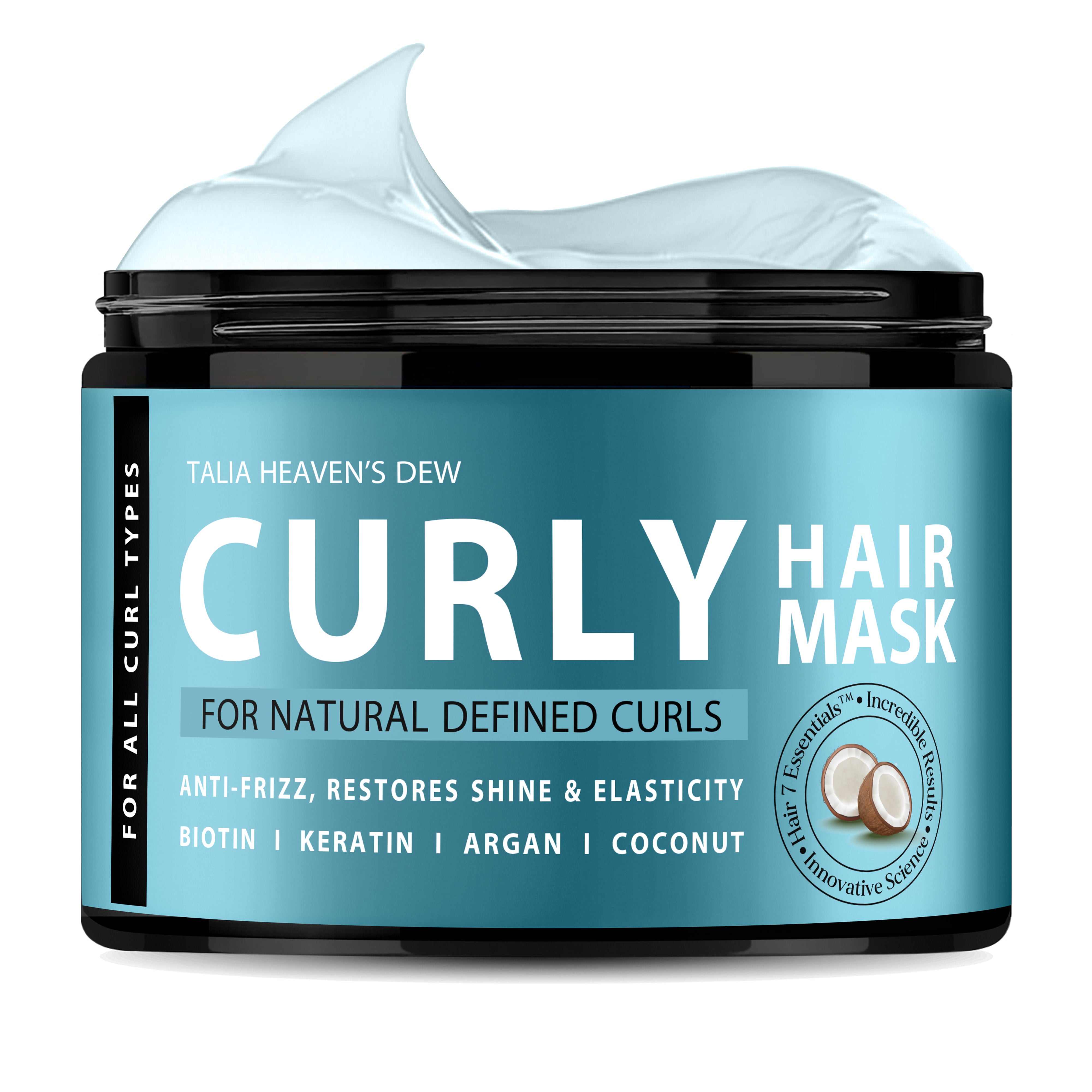 Masque Capillaire Définisseur de Boucles pour Tous Types de Boucles