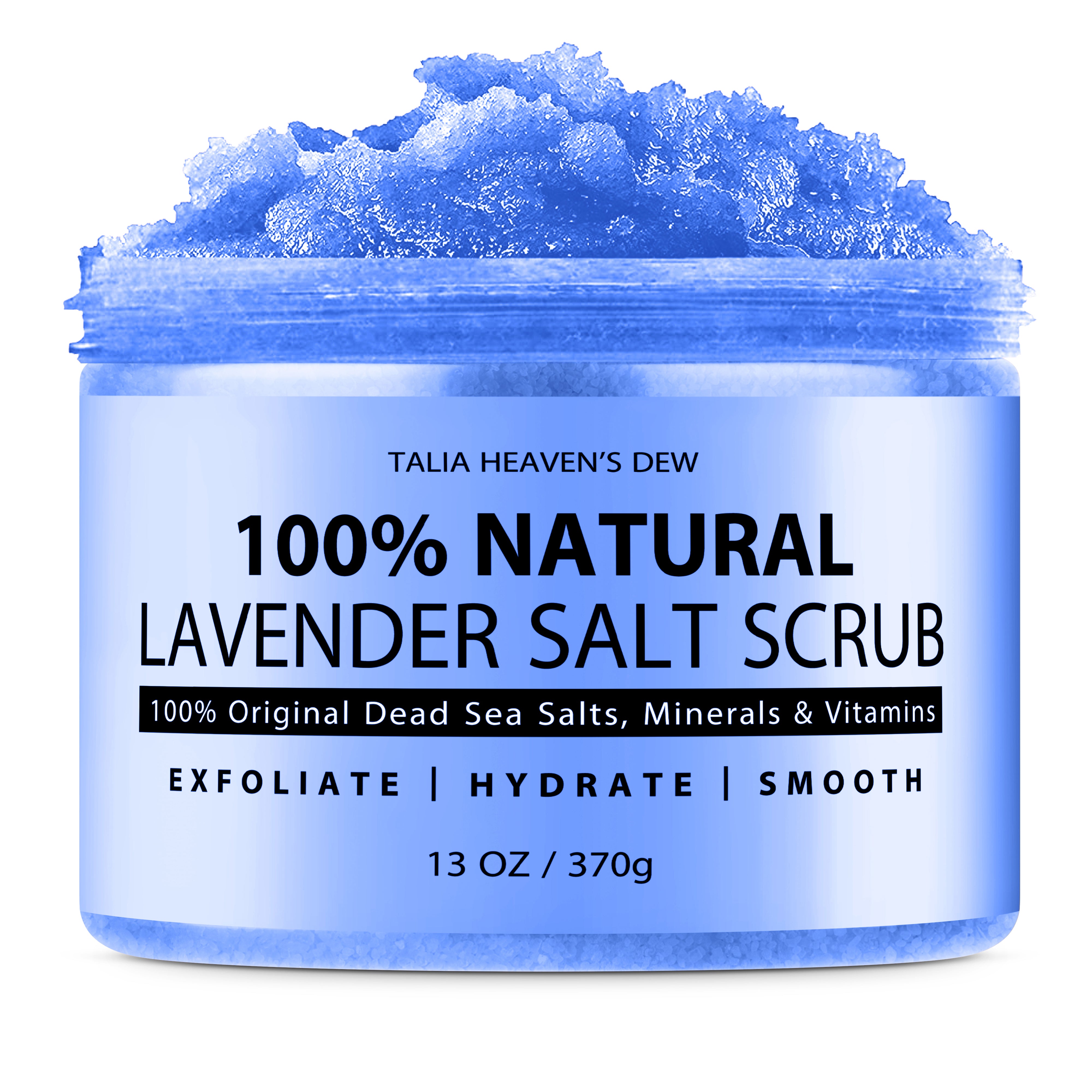 Gommage Hydratant à la Lavande et aux Sels de la Mer Morte