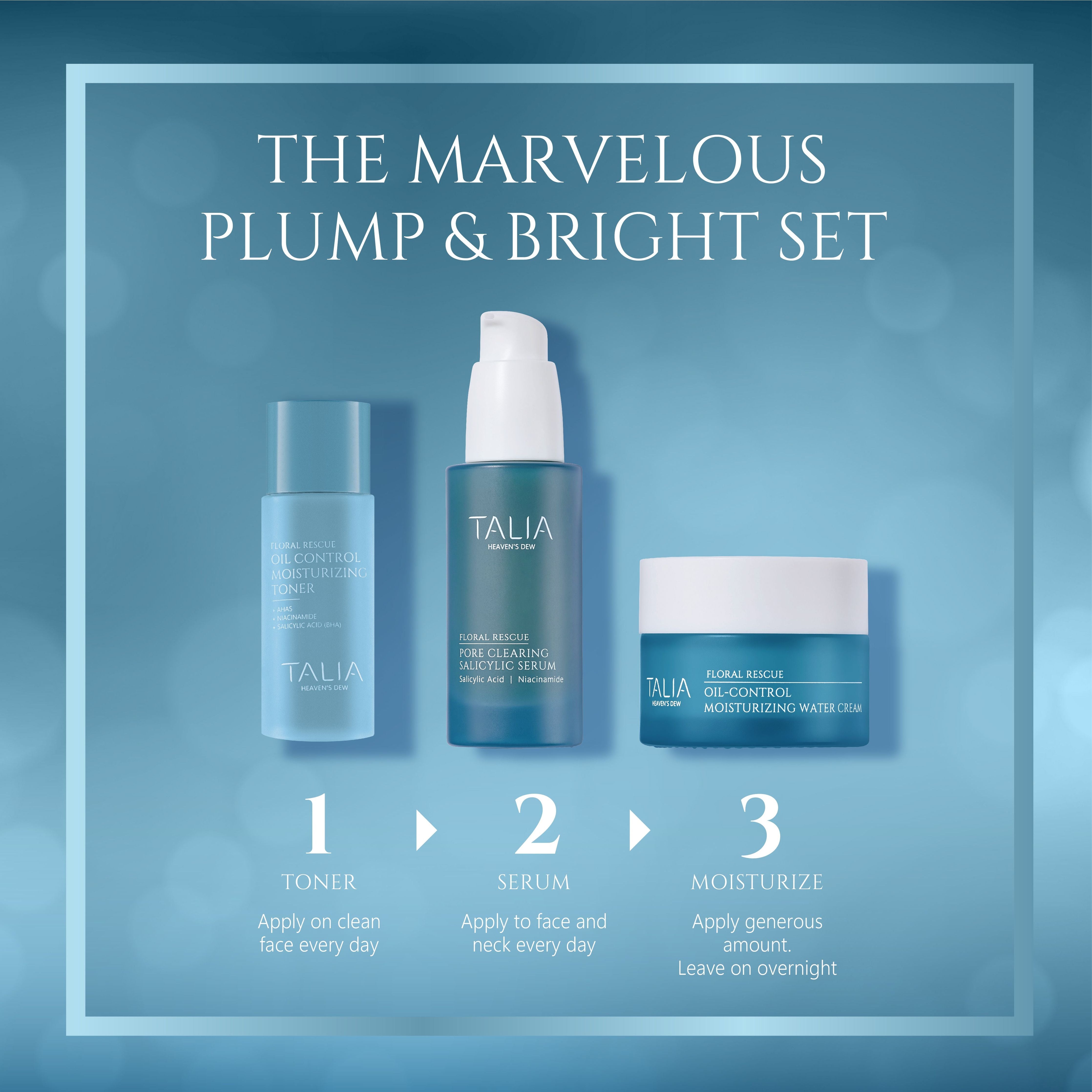 Rituel de Soin Floral Rescue pour Peaux Mixtes à Grasses