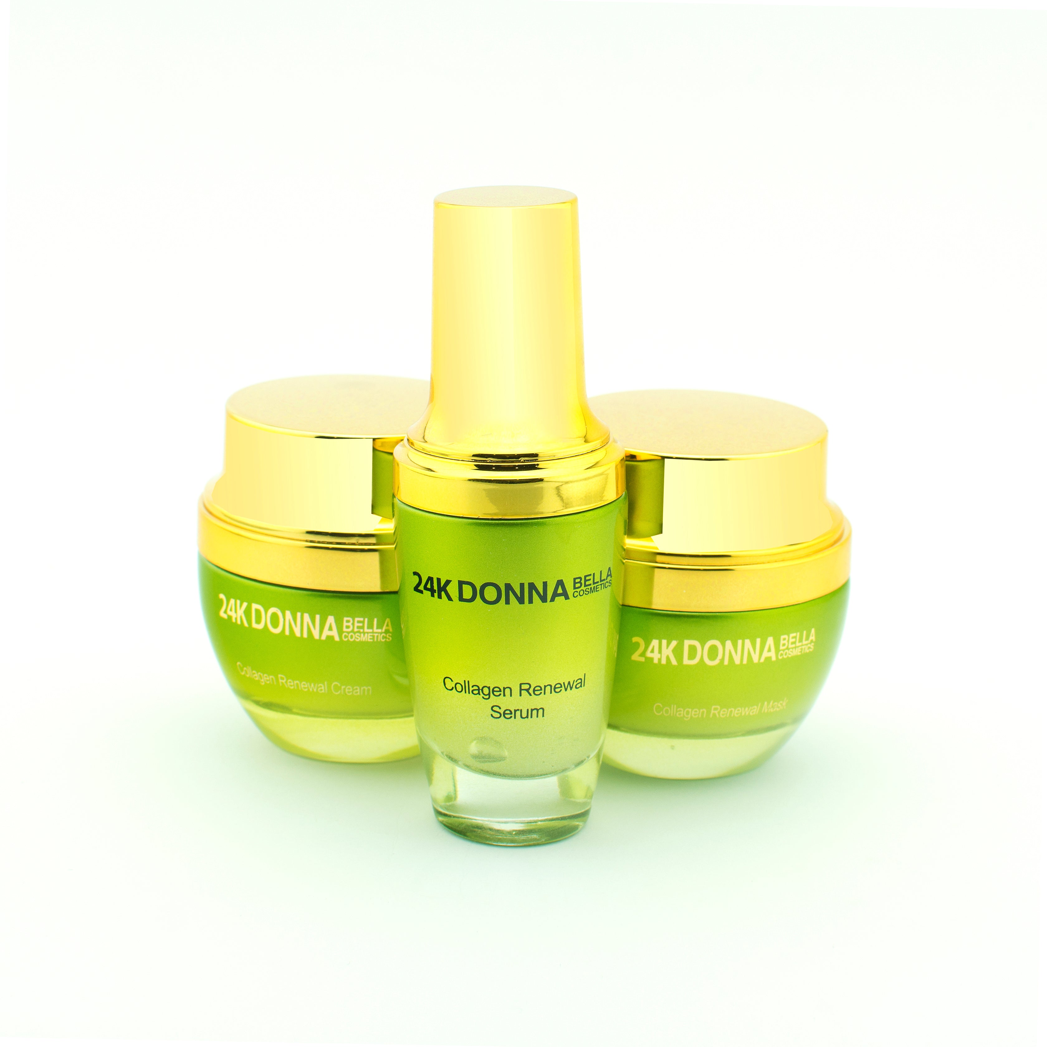 Collagen set : cream, mask, serum