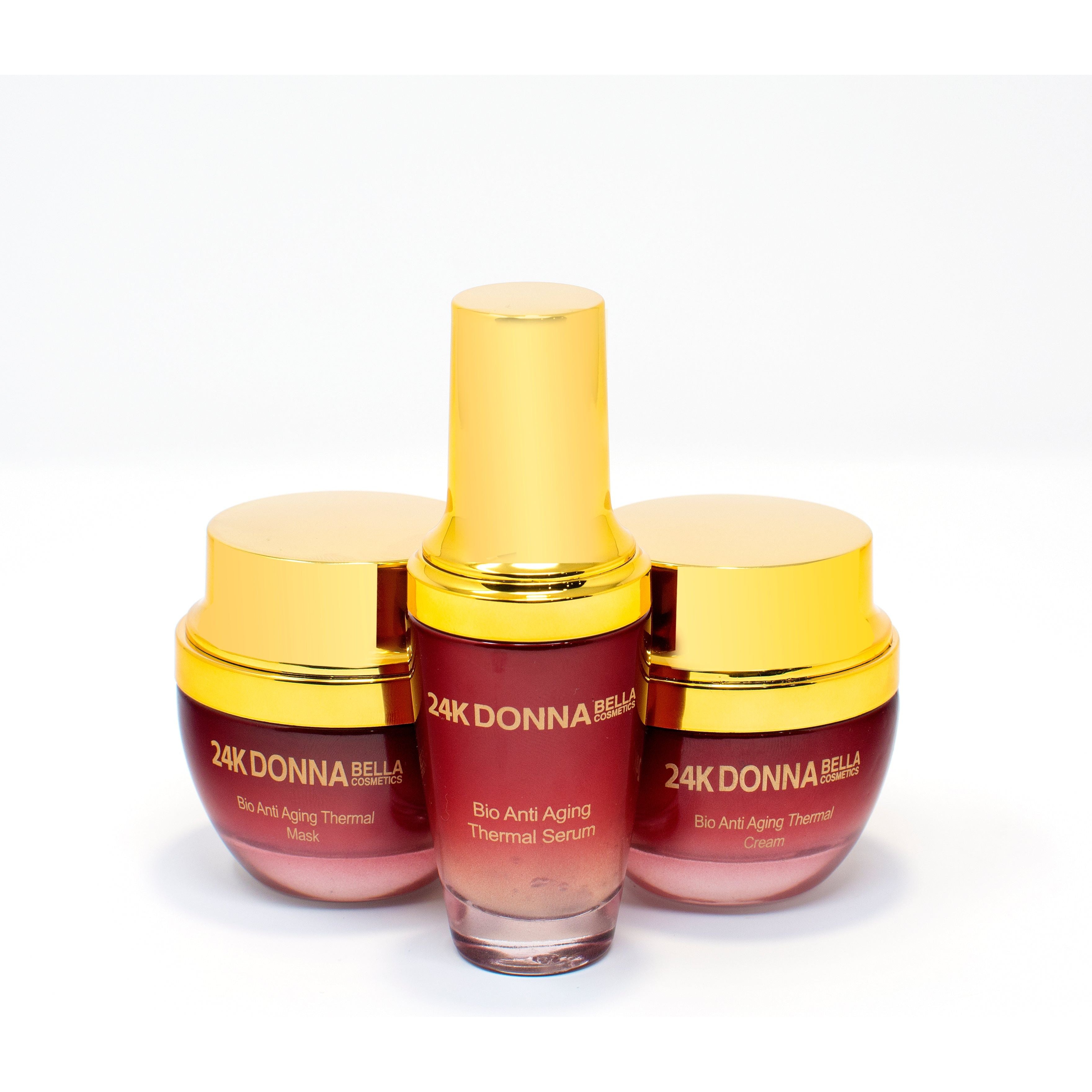 Bio Anti Aging Thermal Set: cream, mask, serum