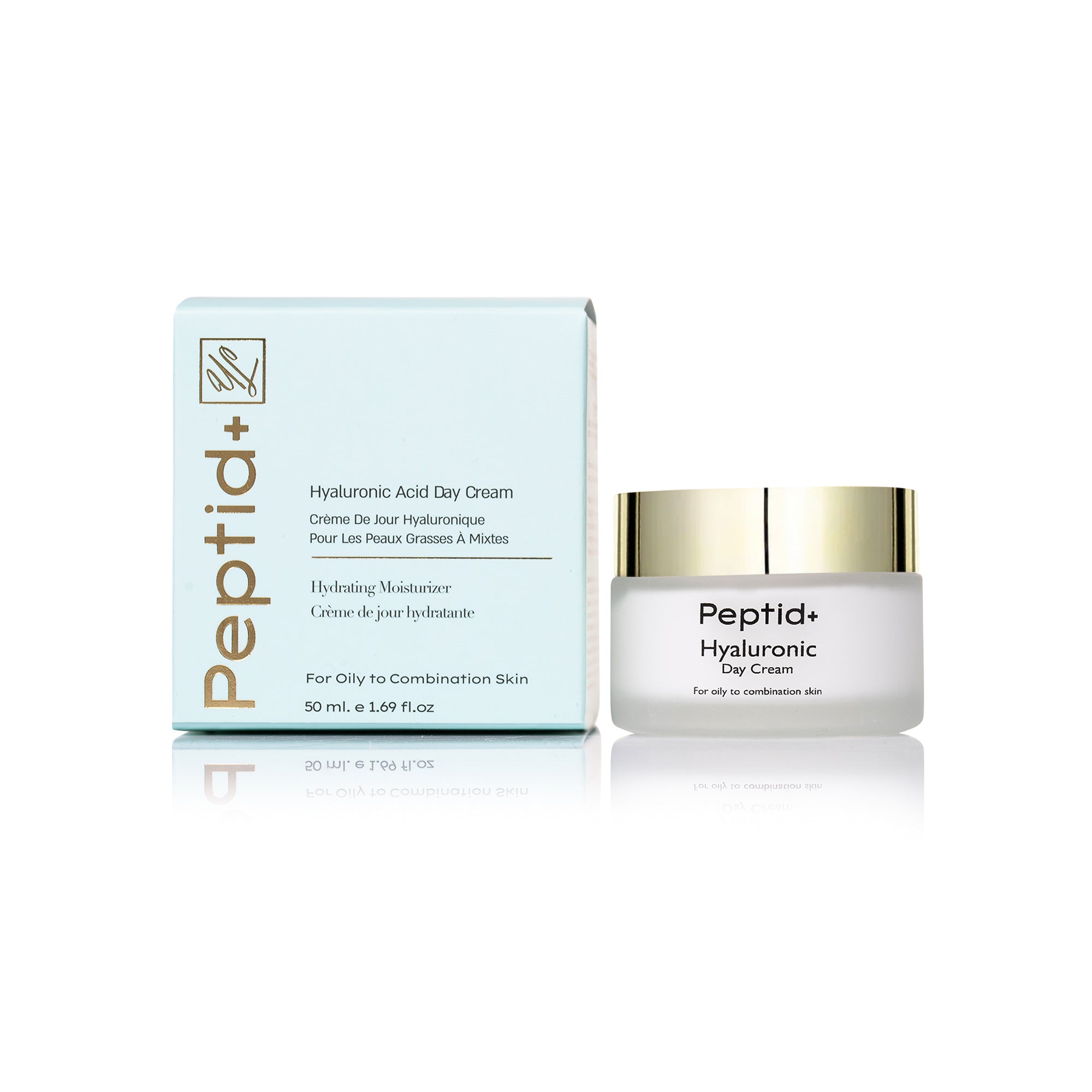 Peptid+ Hyaluronic Day cream For oily to combination skin