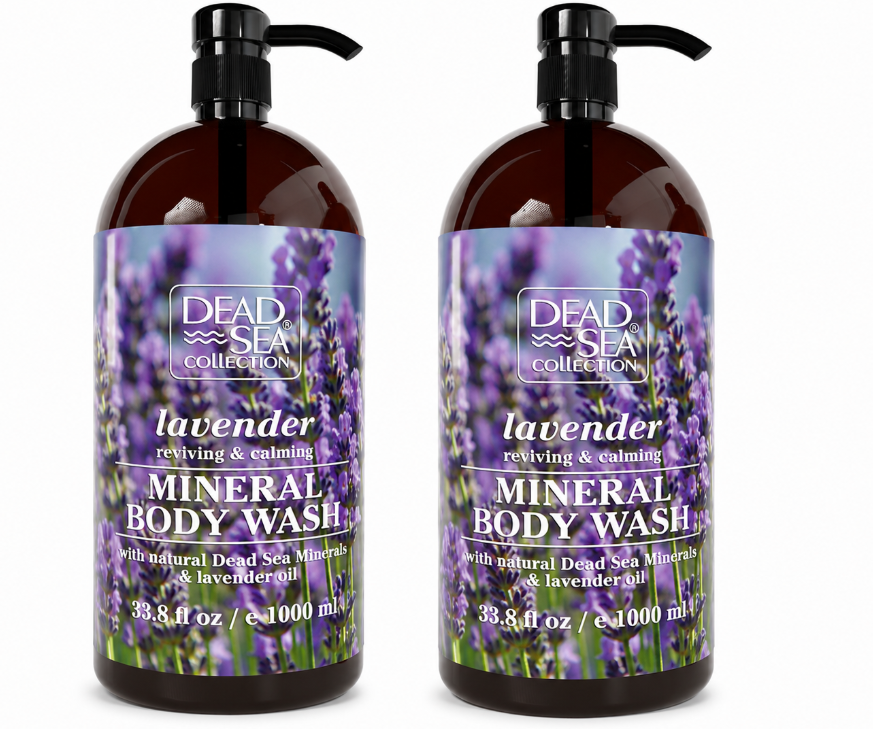 2 * DSC Lavender Body Wash 33.8fl.oz/1000ml bottle