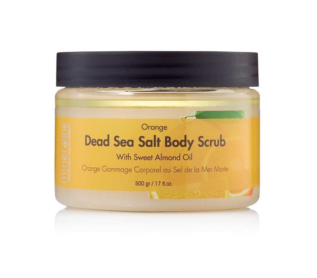 Mineraline Dead Sea Salt Body Scrub Orange