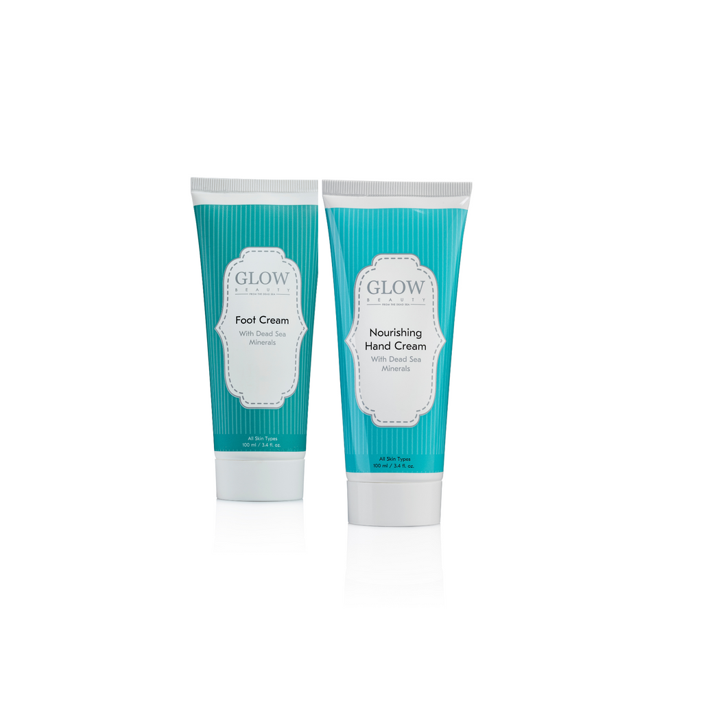 Glow Beauty Hand & Foot Cream with Dead Sea Minerals