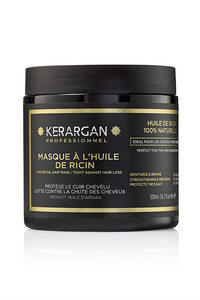 Masque renforçant à l'huile de ricin