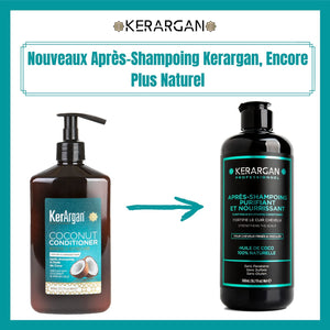 Après-shampoing ultra nourrissant et purifiant à l'huile de coco - 500mL