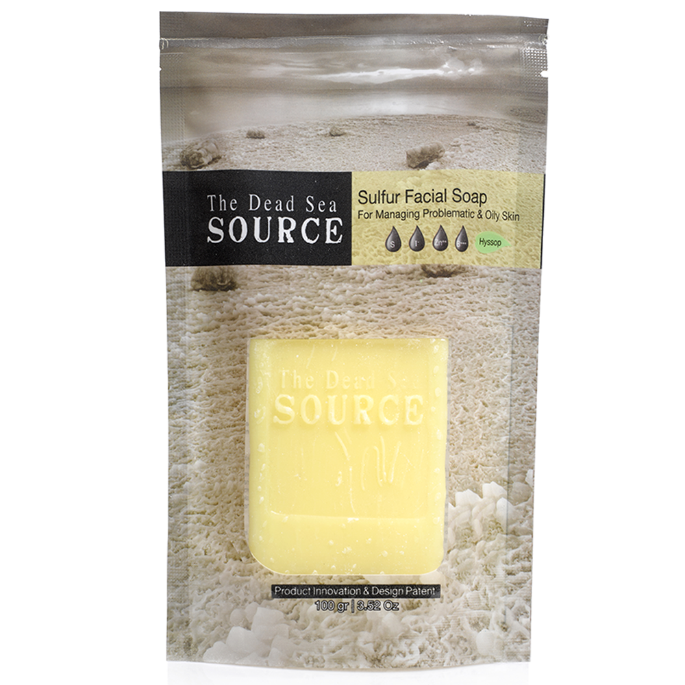 Dead Sea Source Sulfur Facial Soap