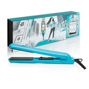 FLAT IRON 100% CERAMIC 1.25" - Turquoise