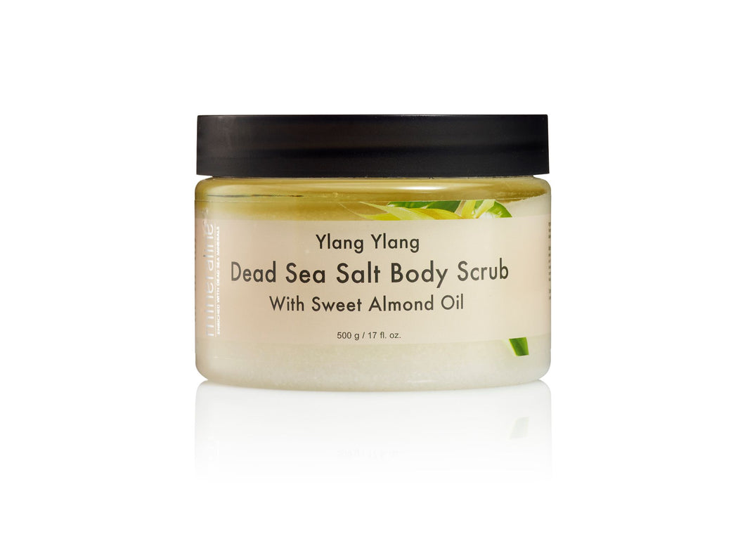 Mineraline Dead Sea Salt Body Scrub (Ylang Ylang)