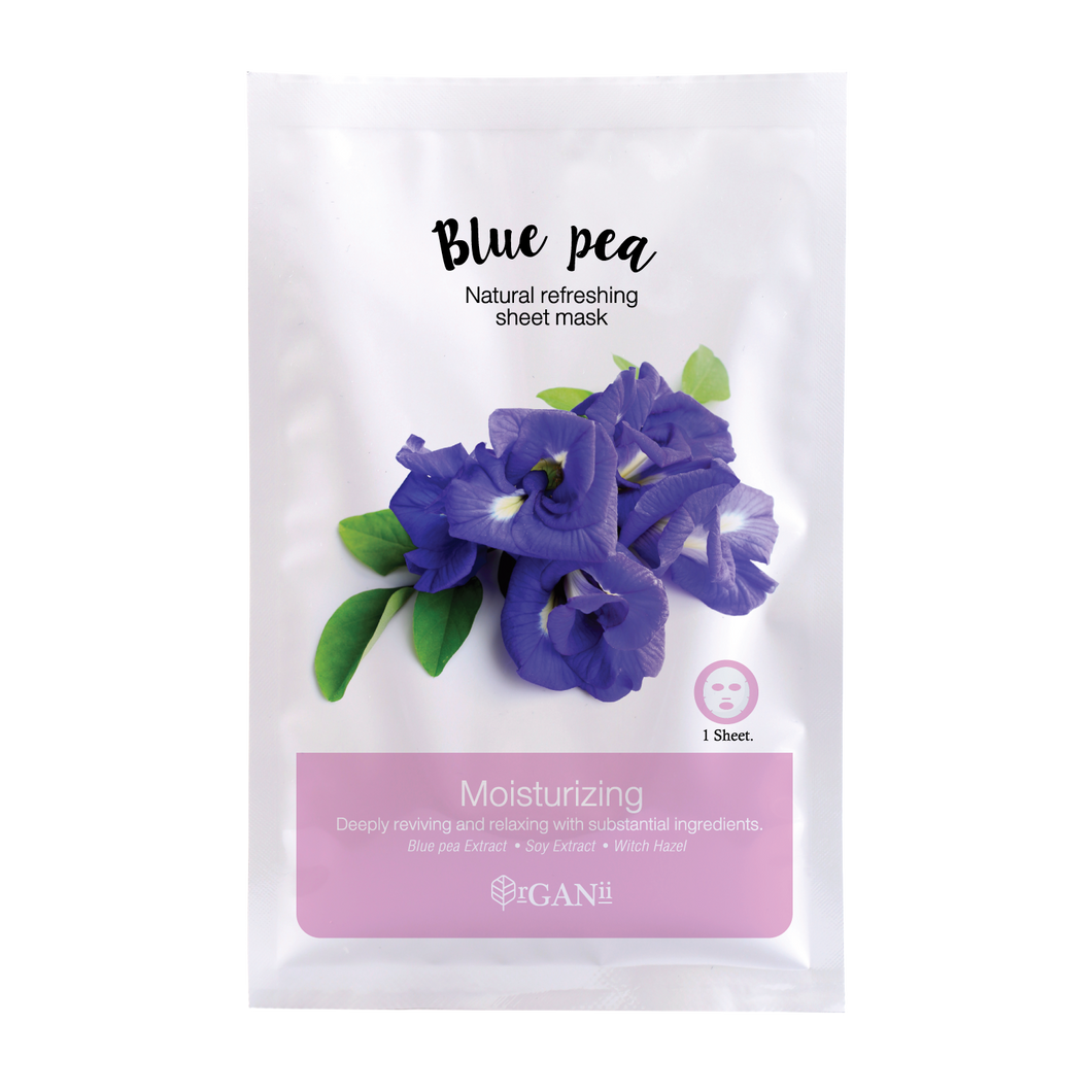 Blue Pea Natural Refreshing Sheet Mask