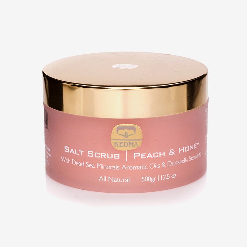 Salt Scrub- Peach&Honey 500gr