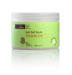 Salt Soft  Scrub - Natural Orange & Ylang Ylang Extracts